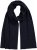 Ulla Popken Textured Speckled Scarf Navy - Akcesoria - 