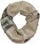 Ulla Popken Plaid Infinity Scarf Brown - Akcesoria - 