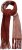 Ulla Popken Fringed Edge Boucle Scarf Orange - Akcesoria - 