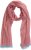 Ulla Popken Thin Stripe Color Contrast Scarf Salsa - Akcesoria - 