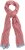 Ulla Popken Thin Stripe Color Contrast Scarf Salsa - Akcesoria - 