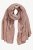 Ulla Popken Heather Knit Wool Blend Scarf Dark Pink - Akcesoria - 