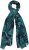 Ulla Popken Leaf Dot Scarf Navy - Akcesoria - 