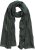 Ulla Popken Lightweight Scarf Olive Grey - Akcesoria - 