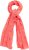 Ulla Popken Lightweight Scarf Coral Pink - Akcesoria - 