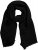 Ulla Popken Pleated Lightweight Scarf Navy - Akcesoria - 
