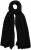 Ulla Popken Pleated Lightweight Scarf Navy - Akcesoria - 