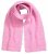Ulla Popken Ribbed Knit Scarf Dark Pink - Akcesoria - 
