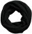 Ulla Popken Knit Infinity Scarf Black - Akcesoria - 