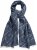 Ulla Popken Smyle Reversible Scarf Navy - Akcesoria - 