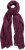 Ulla Popken Silk Scarf Aubergine - Akcesoria - 