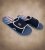 D555 DRAKE Slippers With Velcro Fastening Navy - Buty męskie 40-52 - 