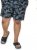 D555 DRAKE Slippers With Velcro Fastening Navy - Buty męskie 40-52 - 