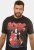 JP1880 ACDC - Let There Be Rock Vintage looking Band T-Shirt Black - Koszulki - T-shirty meskie Duże Rozmiary - 2XL-14XL