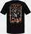 JP1880 KISS Retro Graphic Comfort Fit Band T-Shirt Black - Koszulki - T-shirty meskie Duże Rozmiary - 2XL-14XL