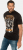 JP1880 KISS Retro Graphic Comfort Fit Band T-Shirt Black - Koszulki - T-shirty meskie Duże Rozmiary - 2XL-14XL