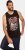 JP1880 AC/DC Graphic Band Tank Top Black - Koszulki - T-shirty meskie Duże Rozmiary - 2XL-14XL