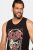 JP1880 AC/DC Graphic Band Tank Top Black - Koszulki - T-shirty meskie Duże Rozmiary - 2XL-14XL