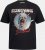 JP1880 Scorpions Blackout Graphic Comfort Fit Band T-Shirt Black - Koszulki - T-shirty meskie Duże Rozmiary - 2XL-14XL