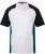 JP1880 FLEXNAMIC® QuickDry Tennis Polo Black-White-Blue - Odzież sportowa - Odzież sportowa 2XL-10XL