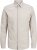 Jack & Jones Breeze Linen Blend Long Sleeve Shirt Crockery - Koszule - Koszule 2XL-10XL