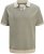 Jack & Jones Ceaston Knit Short Sleeve Sweater Vetiver - Bluzy & bluzy z kapturem - Bluzy & Bluzy z kapturem 2XL-12XL