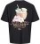 Jack & Jones Botaniq Crew Neck T-Shirt Black - Koszulki - T-shirty meskie Duże Rozmiary - 2XL-14XL