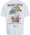 Jack & Jones Botaniq Crew Neck T-Shirt Bright White - Koszulki - T-shirty meskie Duże Rozmiary - 2XL-14XL