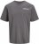 Jack & Jones Hawaii Crew Neck T-Shirt Grey - Koszulki - T-shirty meskie Duże Rozmiary - 2XL-14XL