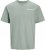 Jack & Jones Hawaii Crew Neck T-Shirt Iceberg Green - Koszulki - T-shirty meskie Duże Rozmiary - 2XL-14XL