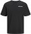 Jack & Jones Hawaii Crew Neck T-Shirt Black - Koszulki - T-shirty meskie Duże Rozmiary - 2XL-14XL