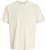 Jack & Jones Almeria Back Print T-Shirt Antique White - Koszulki - T-shirty meskie Duże Rozmiary - 2XL-14XL