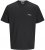 Jack & Jones Almeria Back Print T-Shirt Black - Koszulki - T-shirty meskie Duże Rozmiary - 2XL-14XL