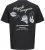 Jack & Jones Almeria Back Print T-Shirt Black - Koszulki - T-shirty meskie Duże Rozmiary - 2XL-14XL