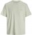 Jack & Jones Almeria Back Print T-Shirt Light Green - Koszulki - T-shirty meskie Duże Rozmiary - 2XL-14XL