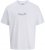 Jack & Jones Marina Crew Neck T-Shirt Bright White/Premium Frost - Koszulki - T-shirty meskie Duże Rozmiary - 2XL-14XL