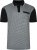 Kam Jeans 5518 Smart Mini Geo-Print Polo Black - Koszulki polo - Koszulki Polo 2XL-8XL