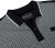 Kam Jeans 5518 Smart Mini Geo-Print Polo Black - Koszulki polo - Koszulki Polo 2XL-8XL