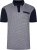 Kam Jeans 5518 Smart Mini Geo-Print Polo Navy - Koszulki polo - Koszulki Polo 2XL-8XL