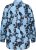 Kaffe Curve Sasja Koszula z długim rękawem Blue Snake Flower - Bluzki & koszule - 