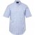 JP1880 Shirt Traditional Short Sleeve Checked Light Blue - Koszule - Koszule 2XL-10XL