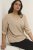 Kaffe Curve Joy Bluzka Nomad/Czarna W Kropki - Bluzki & koszule - 