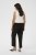 Kaffe Curve Sakira Spodnie cropped Głęboka czerń - Jeansy & Spodnie w Dużych Rozmiarach – Plus Size - 