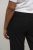 Kaffe Curve Leana Spodnie Chino 7/8 Głęboka Czerń - Jeansy & Spodnie w Dużych Rozmiarach – Plus Size - 