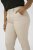 Kaffe Curve Leana Spodnie Chino 7/8 Piórkowy Szary - Jeansy & Spodnie w Dużych Rozmiarach – Plus Size - 