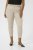 Kaffe Curve Leana Spodnie Chino 7/8 Piórkowy Szary - Jeansy & Spodnie w Dużych Rozmiarach – Plus Size - 
