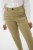 Kaffe Curve Leana Spodnie Chino 7/8 Skamieniały Dąb - Jeansy & Spodnie w Dużych Rozmiarach – Plus Size - 