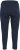 Kaffe Curve Leana Spodnie Chino 7/8 Północny Granat - Jeansy & Spodnie w Dużych Rozmiarach – Plus Size - 