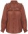 Kaffe Curve Jessa Shirt Henna Brown - Bluzki & koszule - 