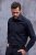JP1880 Comfort Fit with Chest Pocket Shirt TALL Black - TALL koszule - 